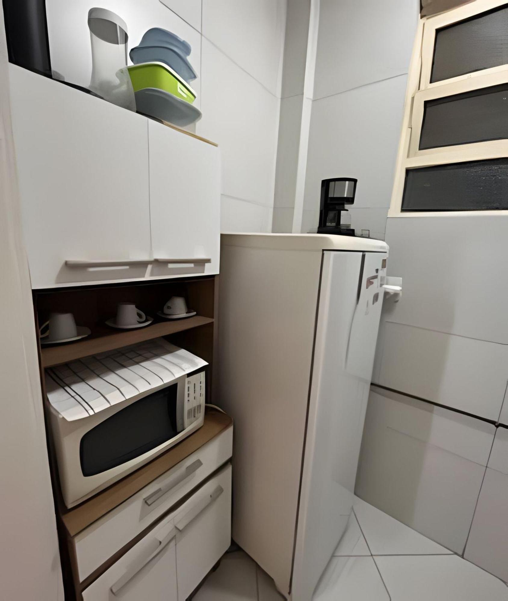 Apartamento Em Copacabana Com Vista Lateral Do Mar Рио-де-Жанейро Экстерьер фото